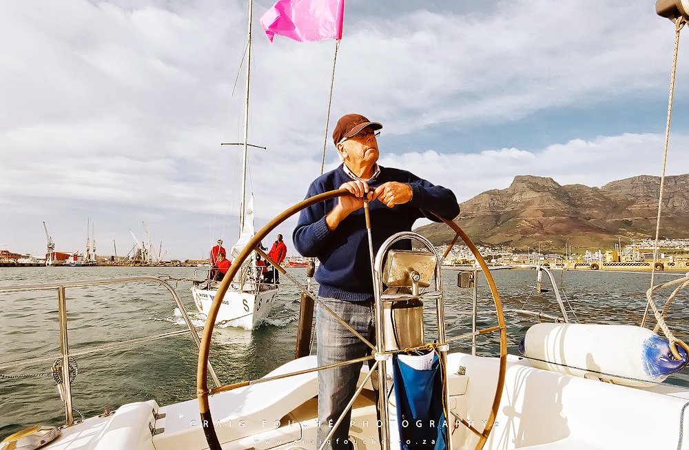 Sport - Aye-Aye Captain! Table Bay Harbour, South-Africa - Kodak ColorPlus 200