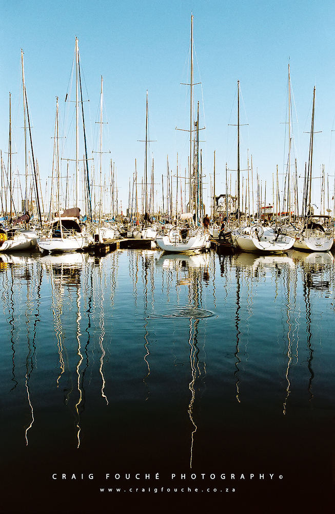 Landscape - What Lies Beneath - RCYC, Cape Town Harbour, South-Africa - Kodak 200 ColorPlus