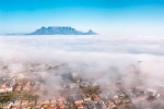 Aerial Photography -Misty Moutain, Cape Town, South-Africa - Fuji Superior 400