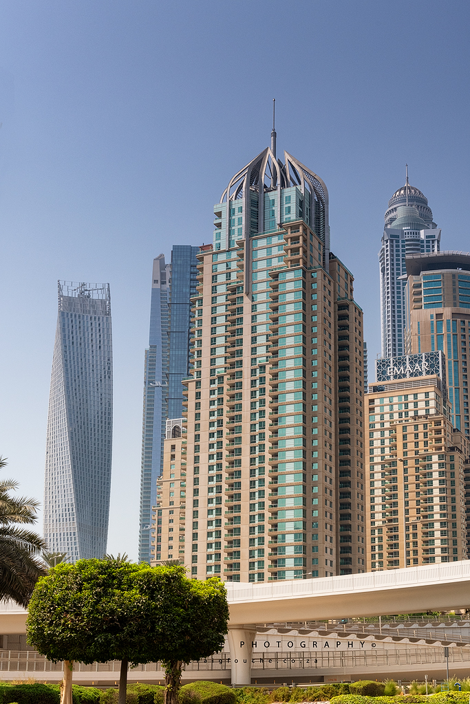 Cayan & Princess Towers, Dubai Marina, UAE