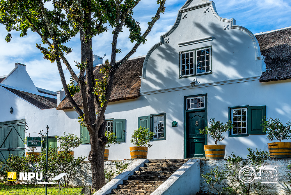 Cape Dutch Historical Homes, Kerk Straat, Tulbagh, South-Africa
