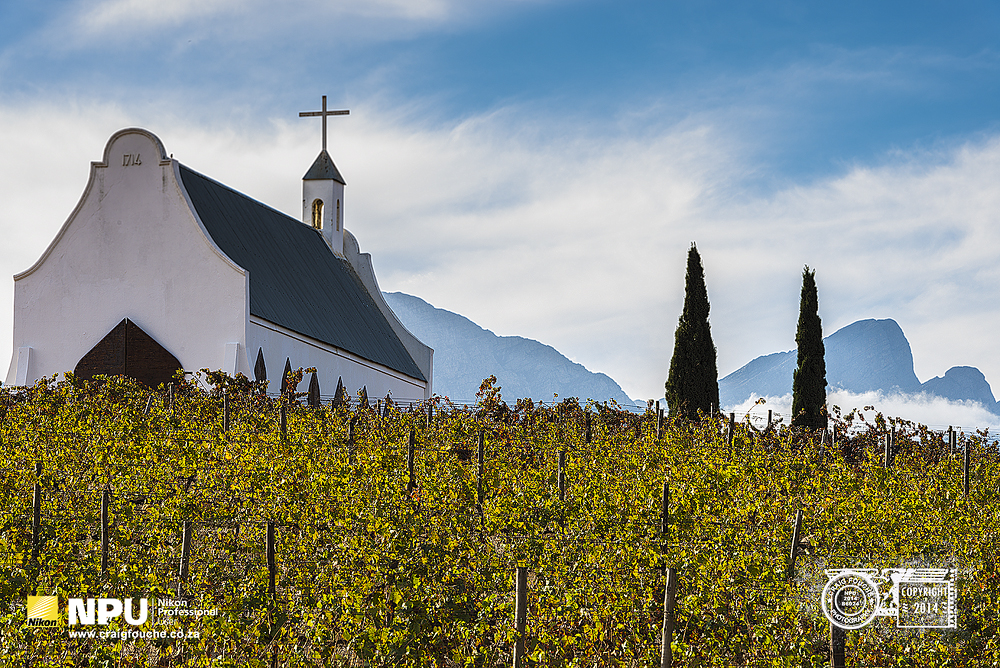 Montpellier Church, Tulbagh, South-Africa