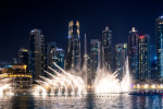 Fountains, Burj Khalifa, Dubai, UAE