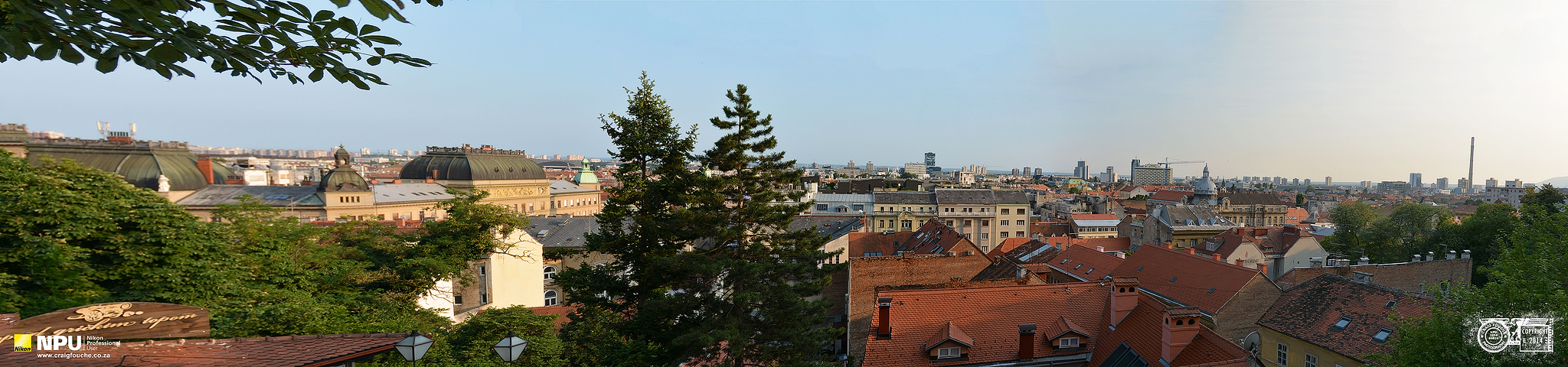 Panoramic View - Zagreb, Croatia