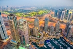 Dubai Creek Golf Course From Cayan Tower, Dubai Marina, Dubai, UAE