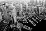 Cityscape Photography - Dubai Marina From Cayan Tower, Dubai, UAE - Fujifilm Acros 100