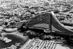 Cityscape Photography - Jumeirah Beach Hotel From Burj Al Arab, Dubai, UAE - Fujifilm Acros 100