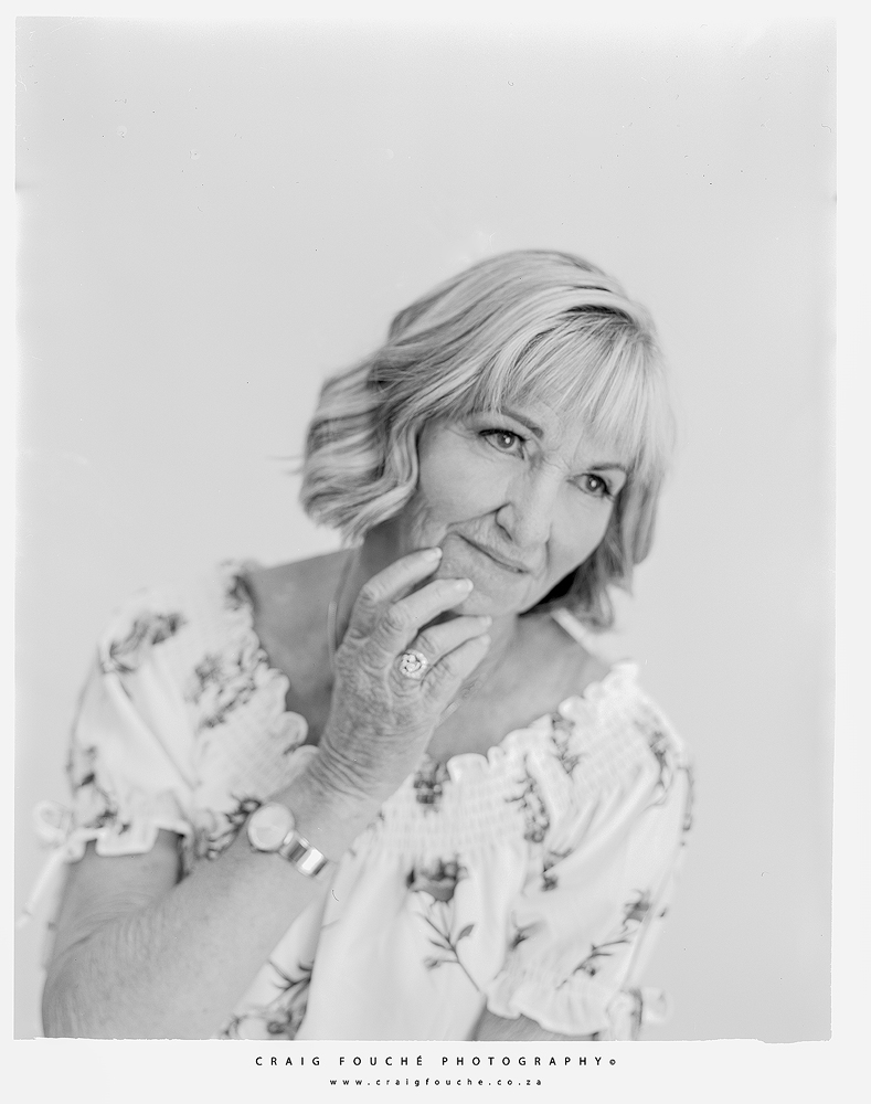 4x5 - Noleen, Craig Fouché Photography Studio, Worcester, South-Africa - Foma Retropan 320