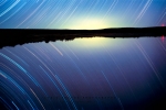 Landscape - Still Star Trail Reflections, Sutherland, South-Africa - Kodak Portra 800