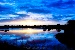 Landscape - Blue Hour - Sabie River, Skukuza, Kruger National Park, South-Africa - Kodak Portra 160