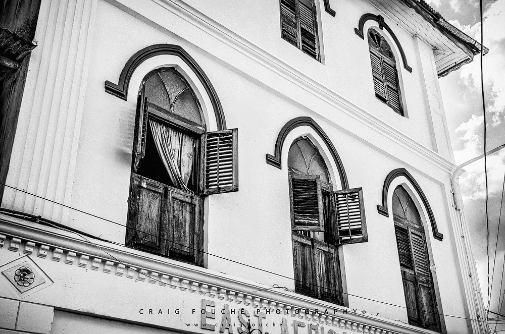 East Africa Trading's Windows, Stone Town, Zanzibar, Tanzania