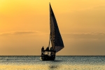Filling The Sails, Nungwi, Zanzibar, Tanzania