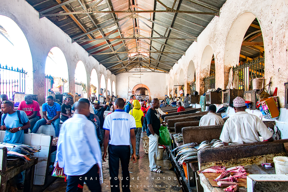 Fish Market, Darajani Market, Stone Town, Zanzibar, Tanzania