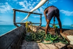 Men at Work, Nungwi, Zanzibar, Tanzania