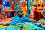 Spice Seller, Darajani Market, Stone Town, Zanzibar, Tanzania