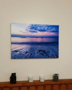 Zanzibar, A1 Print Above Fireplace