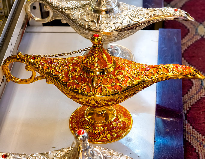 Aladdin's Lamps, Souk, Old Dubai, Bur Dubai, Dubai, UAE