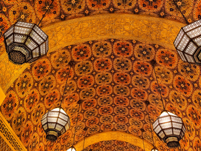 Arabic Ceilings, Ibn Batutta Mall, Dubai, UAE